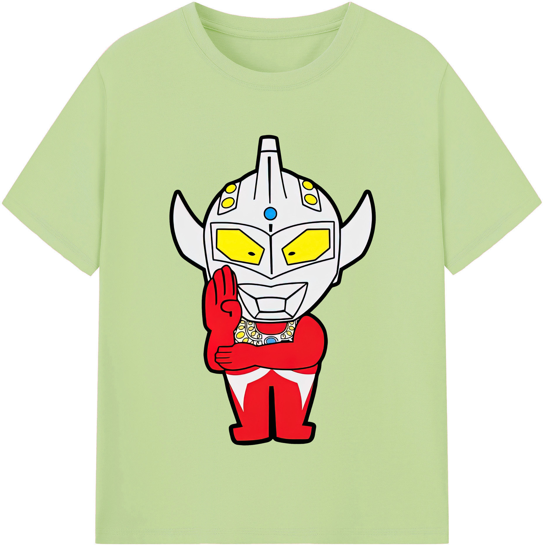 （画像用） ウルトラマン Ultraman 綿100％半袖Tシャツ（フロントプリント）